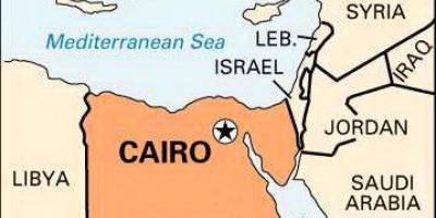 Karta över kairo läge