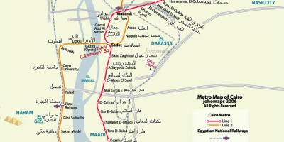 Kairo metro karta 2016