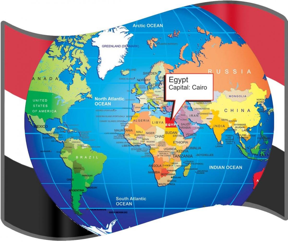 kairo plats på världskartan