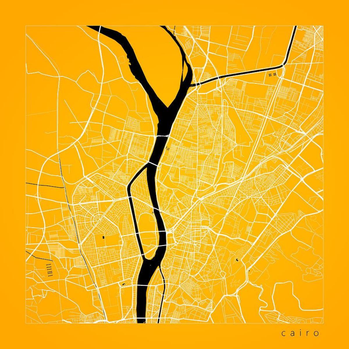 Karta över kairo street